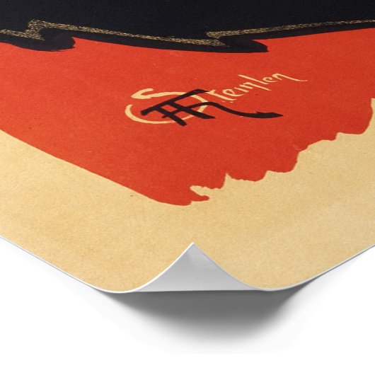 Französische Katze Poster (Ecke)