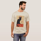 Französische Katze T-Shirt (Vorne ganz)