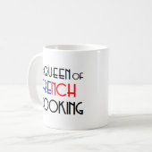 Französische Kochkönigin Kaffeetasse (Vorderseite Links)