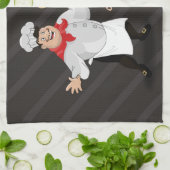 Französische Kochs-Küchen-Tücher Handtuch (Gefaltet)