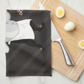 Französische Kochs-Küchen-Tücher Handtuch (Viertel Falte)