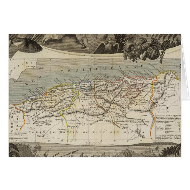 Französische Kolonie Algerien (Vorderseite (Horizontal))