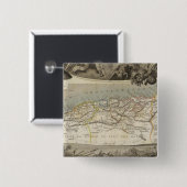 Französische Kolonie Algerien Button (Vorne & Hinten)