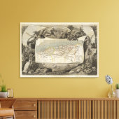 Französische Kolonie Algerien Leinwanddruck (Insitu (Wohnzimmer))