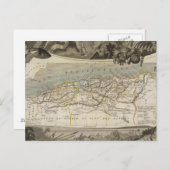 Französische Kolonie Algerien Postkarte (Vorne/Hinten)