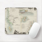 Französische Kolonien in Afrika Mousepad (Mit Mouse)