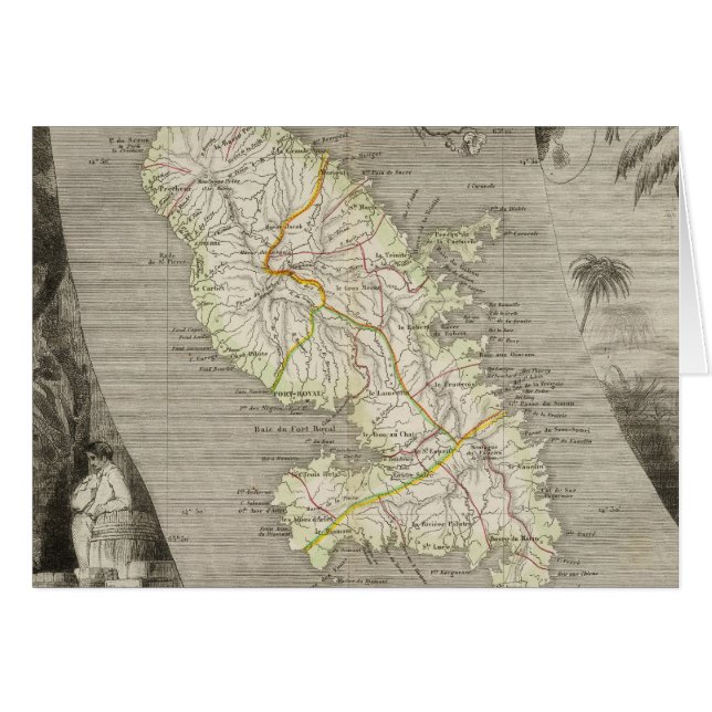 Französische Kolonien Martinique (Vorderseite (Horizontal))