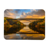 Französische Königbrücke im Herbst Magnet (Horizontal)