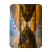 Französische Königbrücke im Herbst Magnet (Vertikal)