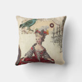 Französische Königin Marie Antoinette Kissen (Rückseite)
