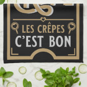 Französische Krebse Geschirrtuch (Gefaltet)