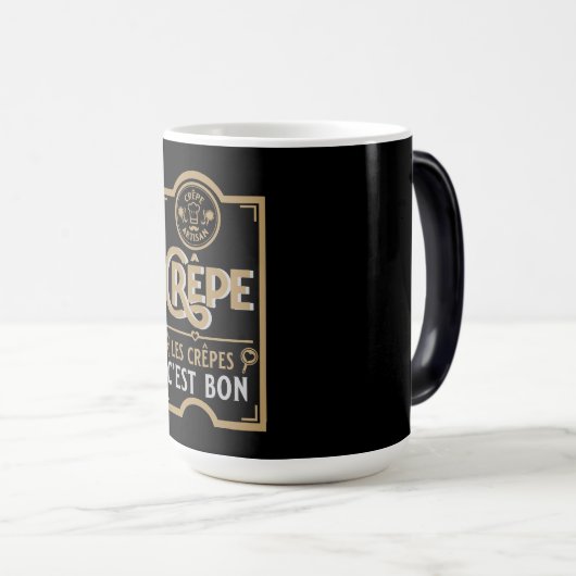 Französische Krebse Verwandlungstasse (VorderseiteRechts)