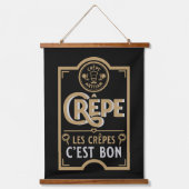 Französische Krebse Wandteppich Mit Holzrahmen (Vorderseite)