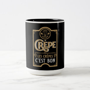 Französische Krebse Zweifarbige Tasse