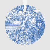 Französische Krippe Ornament (Rückseite)