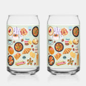 Französische Küche Dosenglas (Rückseite)