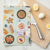 Französische Küche Geschirrtuch (Viertel Falte)