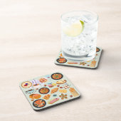 Französische Küche Getränkeuntersetzer (Rechte Seite)