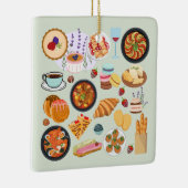 Französische Küche Keramikornament (Rechts)