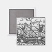 Französische Küche Magnet (Vorderseite/Rückseite)