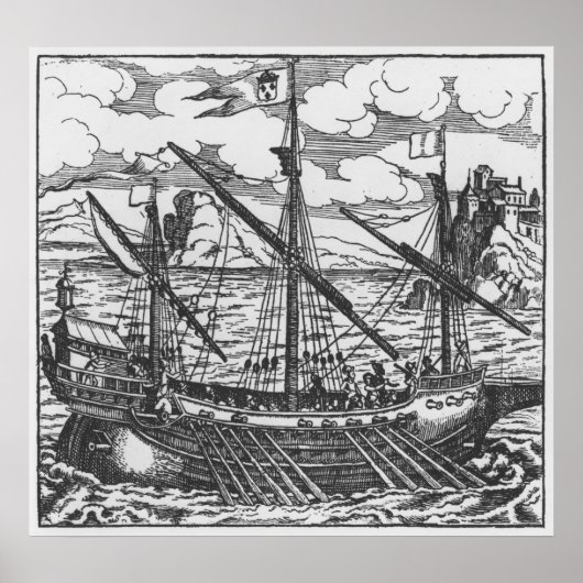 Französische Küche Poster (Vorne)