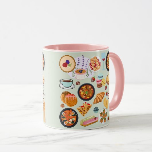 Französische Küche Tasse (VorderseiteRechts)