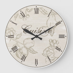 Französische Küche Vintage Wanduhr