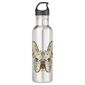 Französische Kunst Edelstahlflasche (Vorderseite)