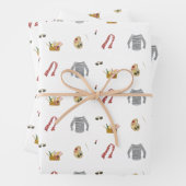 Französische Kunst im Park Geschenkpapier Set (Beispiel)