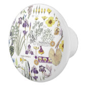 Französische Kunst Nouveau Vintager Keramikknauf (Rechts)