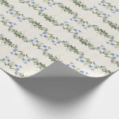 Französische Kunst Nouveau Vintages Geschenkpapier (Ecke)