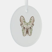 Französische Kunst Ornament Aus Glas (Vorderseite Rechts)