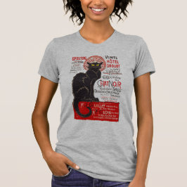 Französische Kunst Tournee du Chat Noir Nouveau T-Shirt