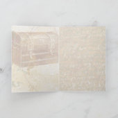 Französische Kunstkarte Karte (Innenseite)