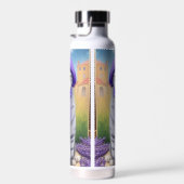 Französische Künstlerin Kitty besucht Lavendel Far Trinkflasche (Rechts)