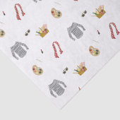 Französische Künstlerin Picnic im Park Seidenpapier (Detail)