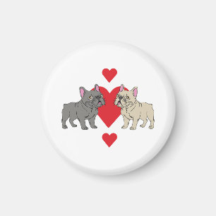 Französische Küsse Franzosen Magnet
