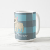 Französische Küsse Kaffeetasse (VorderseiteRechts)