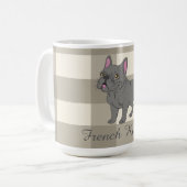 Französische Küsse Kaffeetasse (Vorderseite Links)