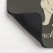 Französische Küsse Mousepad (Ecke)