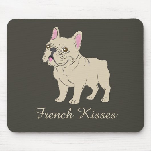 Französische Küsse Mousepad (Vorne)