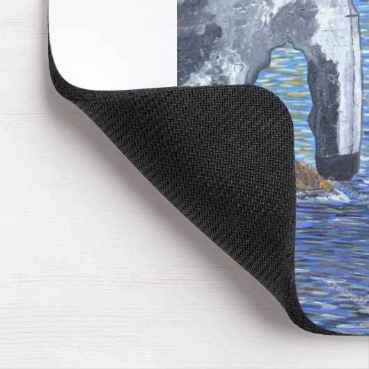 Französische Küste Mousepad (Ecke)