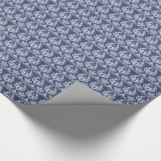 Französische Land-Art Geschenkpapier (Ecke)