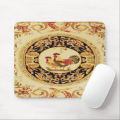 Französische Land-Hahn-u. Mousepad (Mit Mouse)