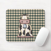 Französische Land-Kuh Mousepad (Mit Mouse)
