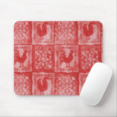 Französische Land-Oma-Küchen-Tischdecke Mousepad (Mit Mouse)