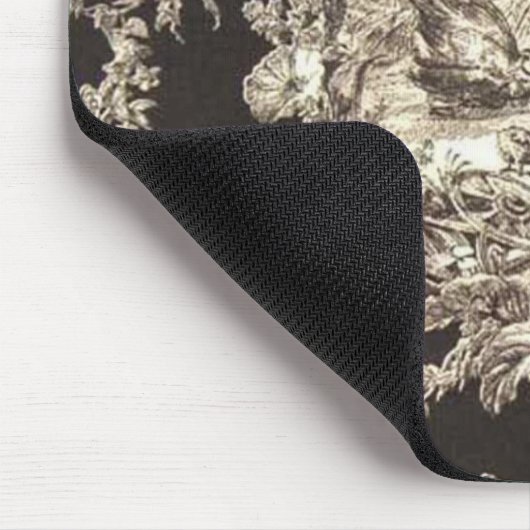 Französische Land Toile Mausunterlage Mousepad (Ecke)