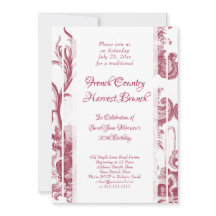 Französische Landernte Geburtstagsbrunch Barock