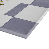 Französische Landeszitat Schneidebrett (Ecke)