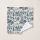 Französische Landschaft Badhandtuch Set (Waschlappen)